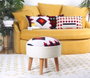 Atelier Del Sofa Puf Bohemio Multicolor
